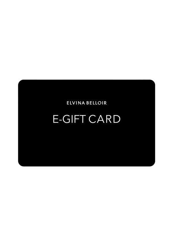 E GIFT CARD - Gift Cards - ELVINA BELLOIR